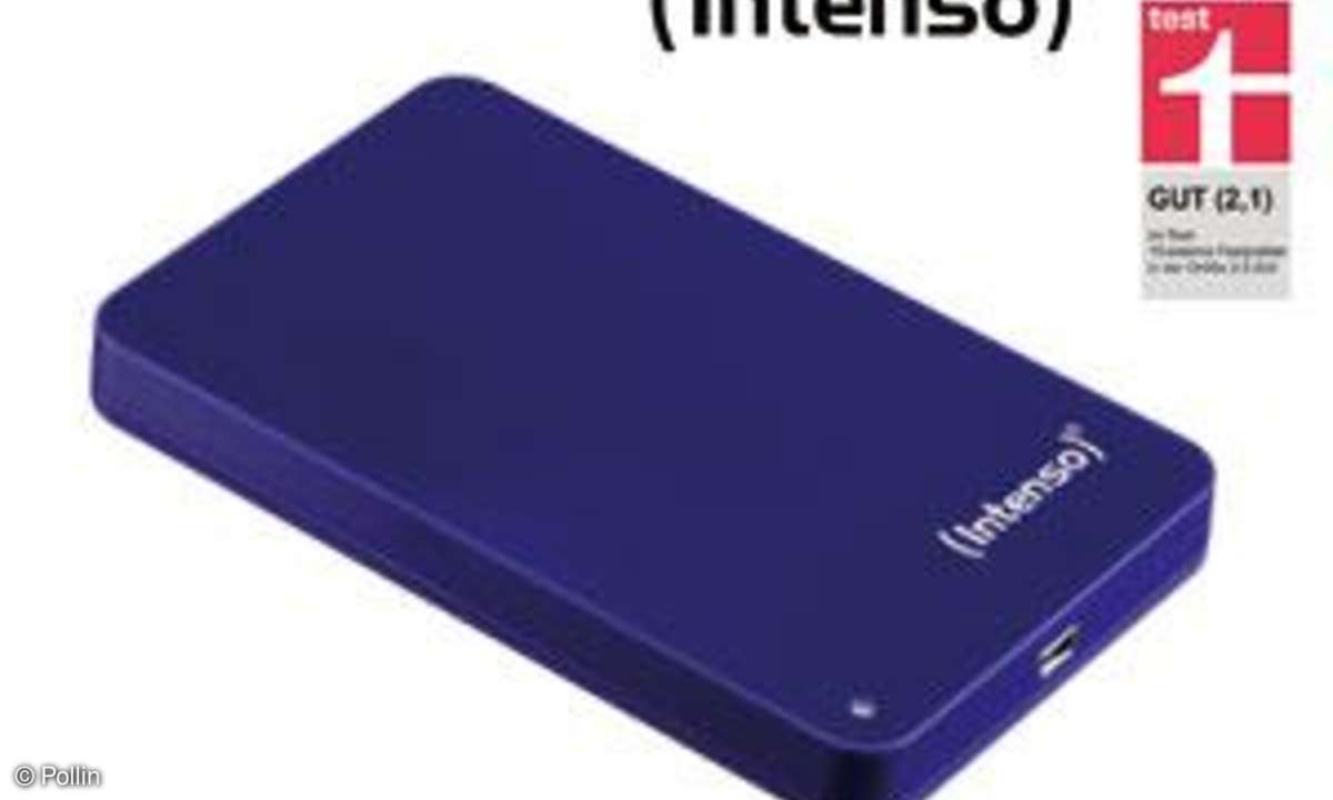 Pollin, USB 2.0-hdd Intenso