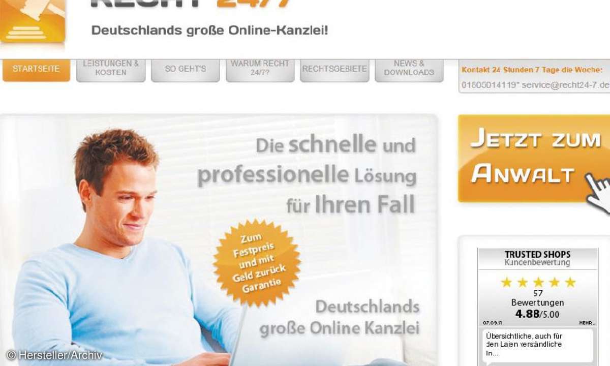 Recht 24/7, online, recht