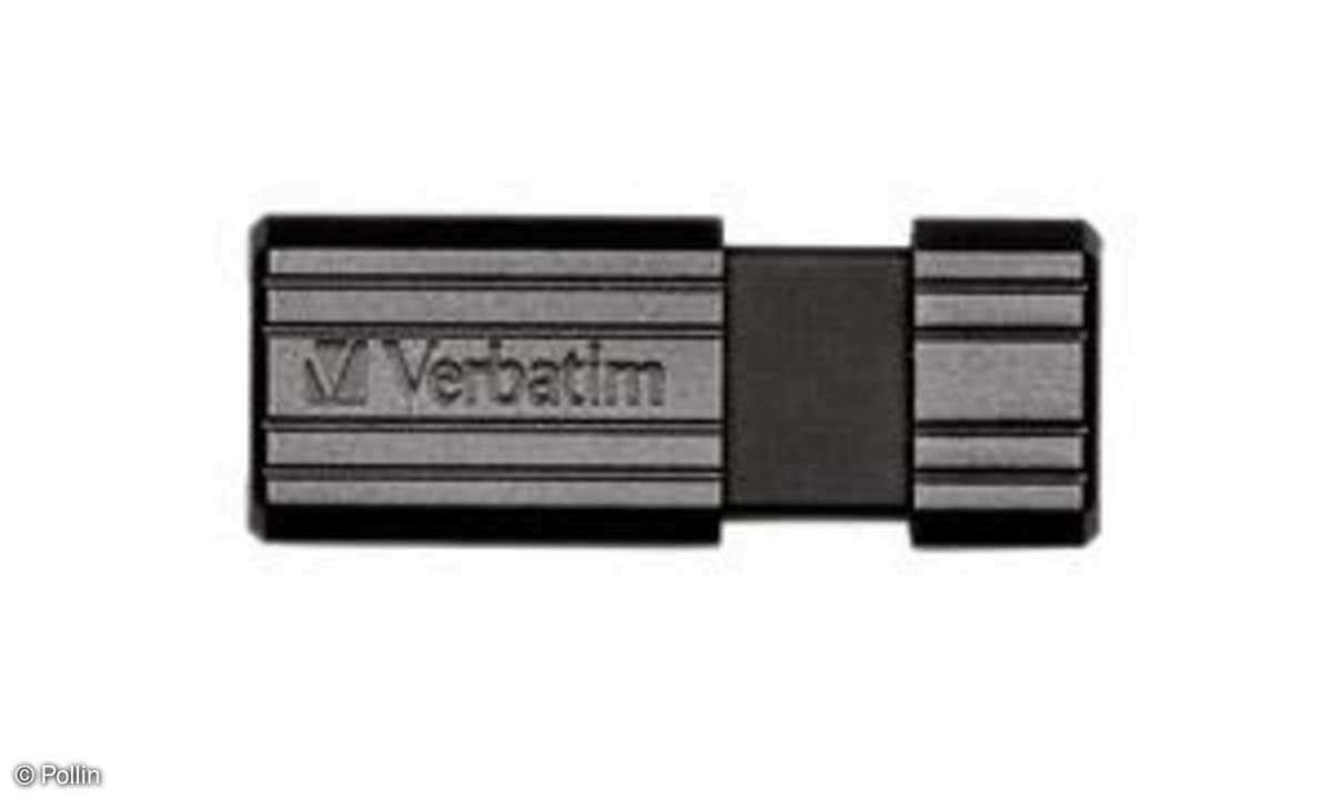 Pollin: USB-Speicherstick VERBATIM PinStripe, 16GB