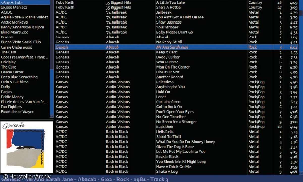 software, tools, musik-player, Quux