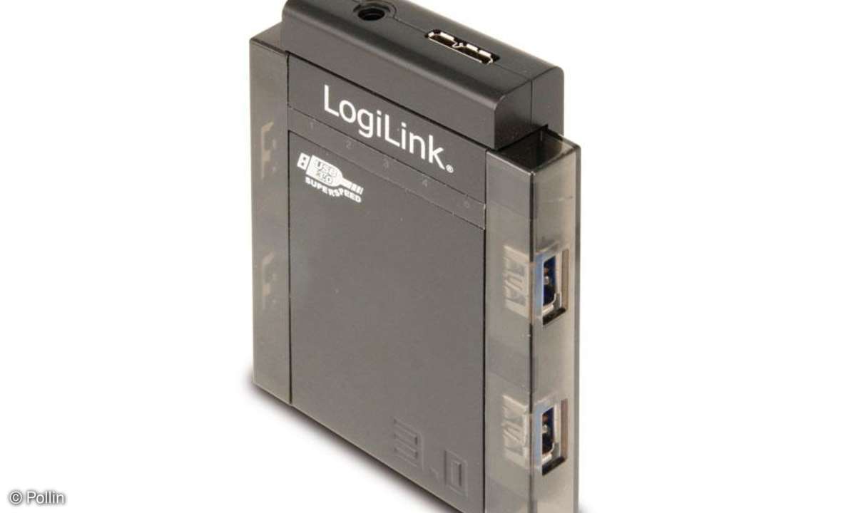 Pollin: USB 3.0-Hub LOGILINK UA0112