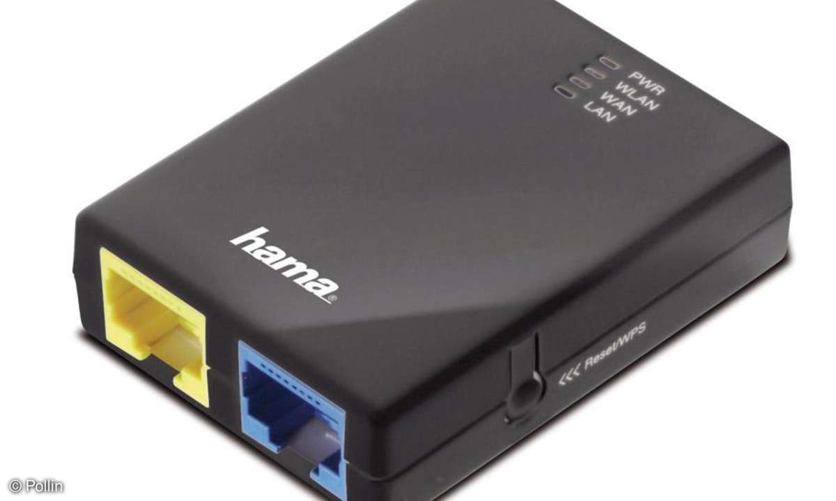 Pollin: WLAN-Adapter HAMA 2in1 53122, 150 Mbps