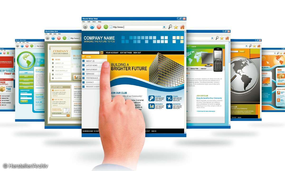 Corporate Design mit Masterpages