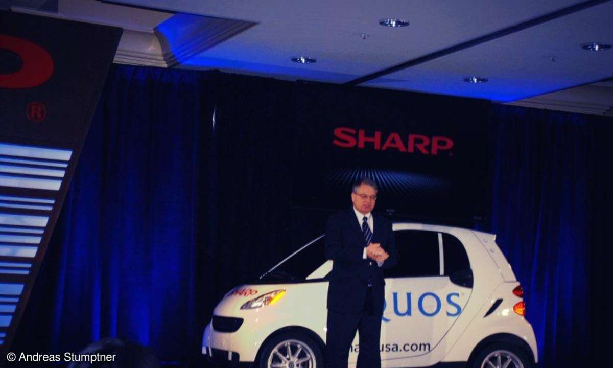 Sharp Pressekonferenz
