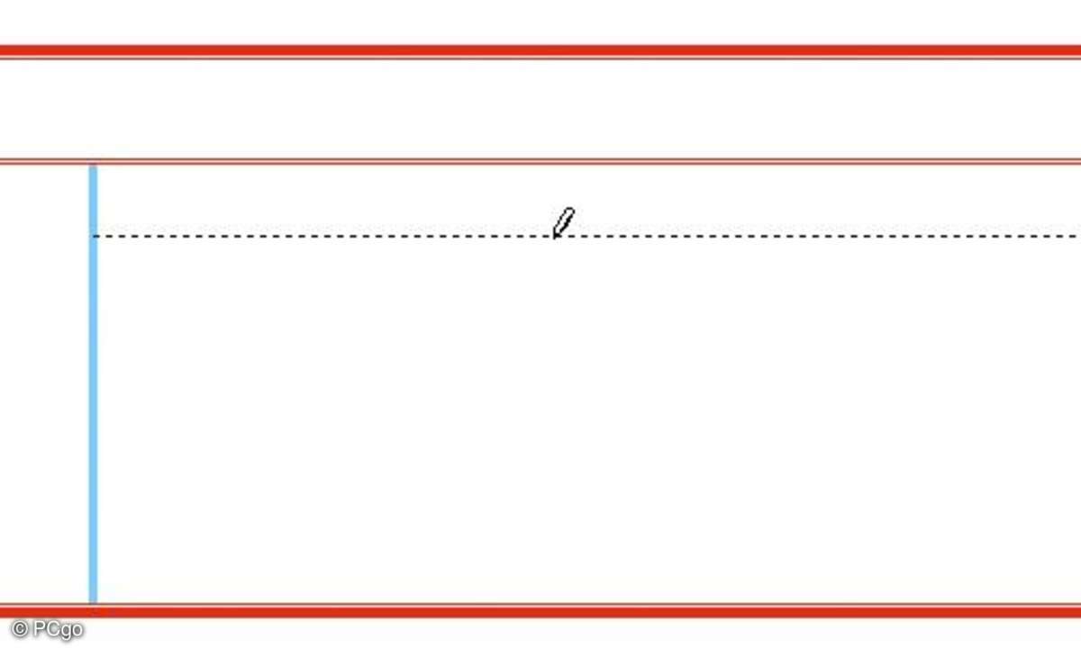 Mit dem Zeichenstift lassen sich exibel Tabellen entwerfen und schnell verändern.