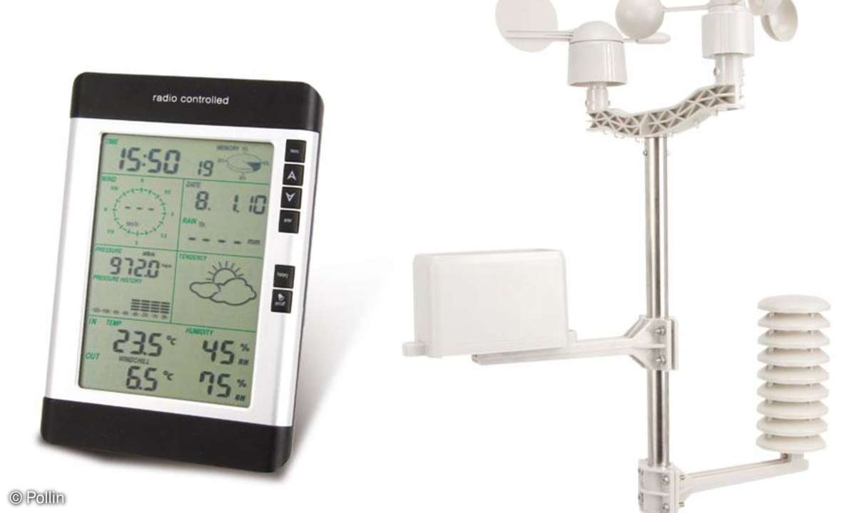 Pollin: Funk-Wetterstation WS-0101