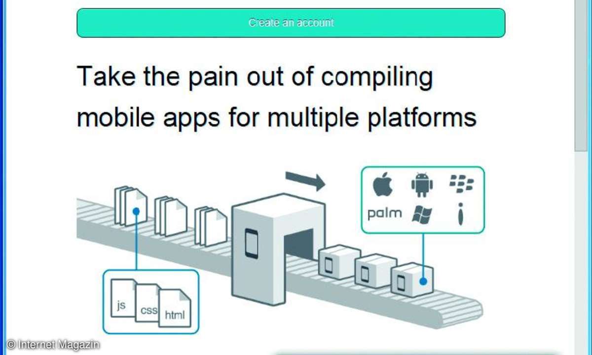 Mit Phonegap können Sie mit HTML5, CSS und Javascript für iOS, Android, Blackberry, HP/Palm WebOS, Windows Mobile und zahlreiche andere Plattformen entwickeln; dieselbe Code-Basis bildet den Unterbau von Metro-Applikationen in Windows 8.