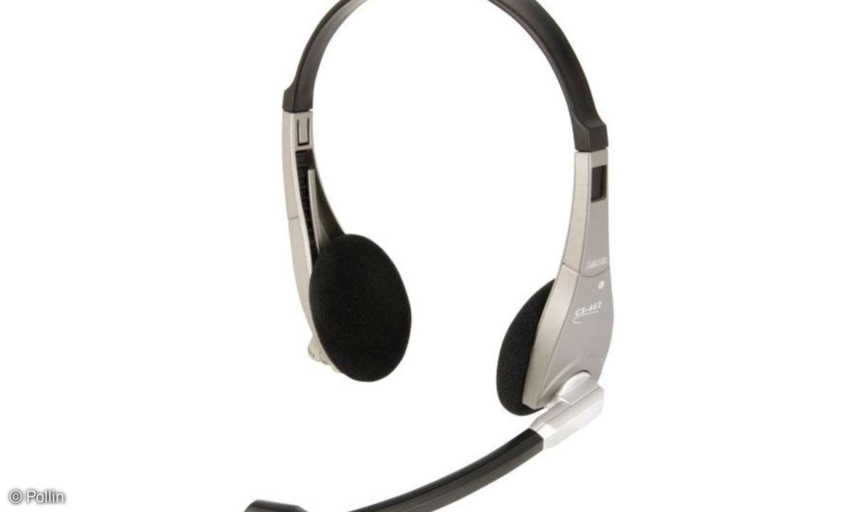 Pollin: Multimedia Stereo-Headset HAMA CS-462