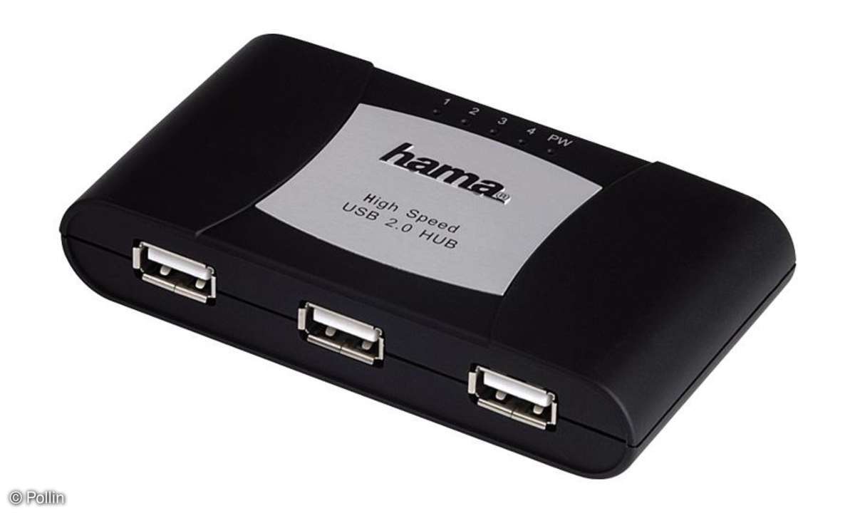 Pollin: USB 2.0-Hub, 4-Port