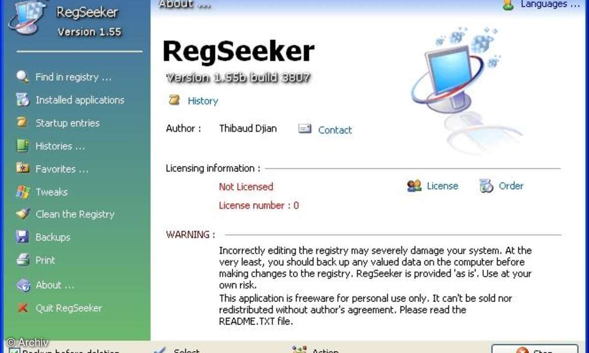 RegSeeker