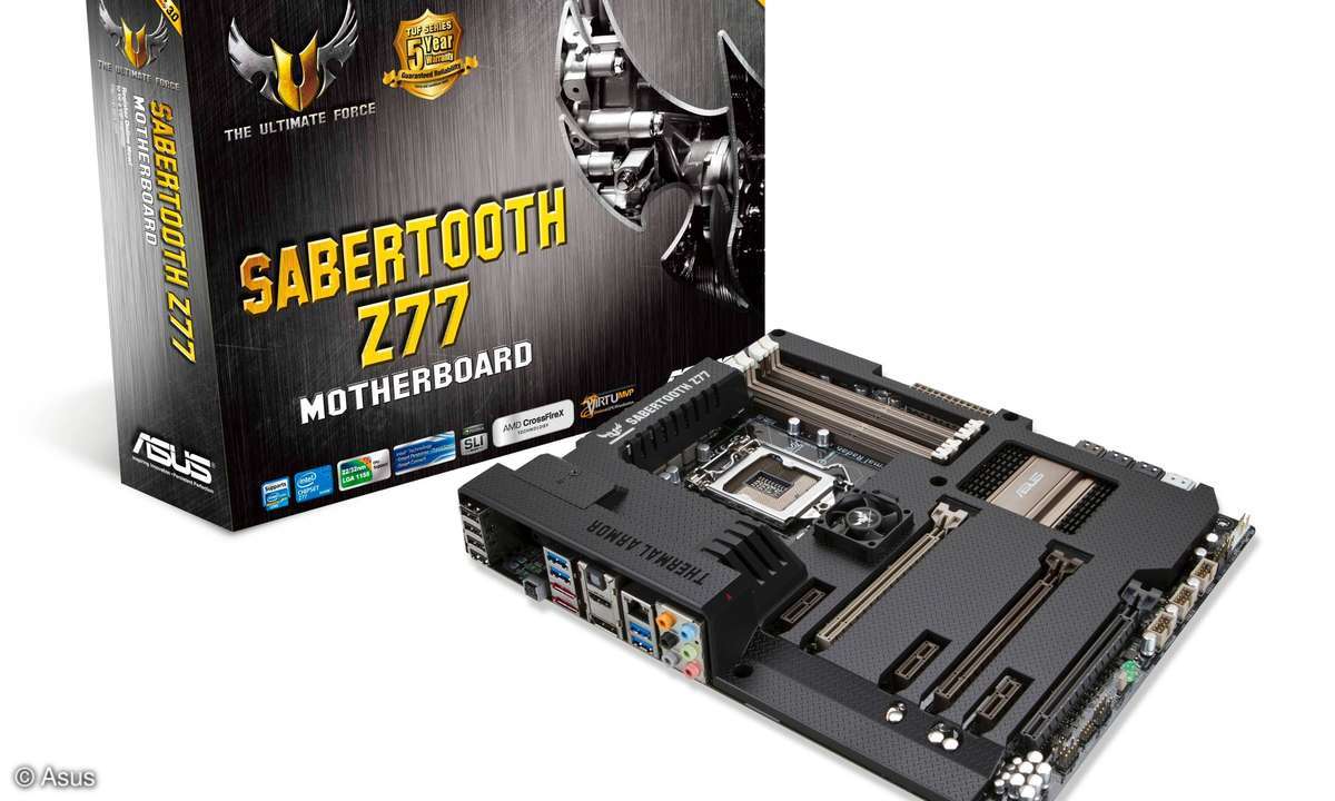 Asus: TUF SABERTOOTH Z77 Mainboard
