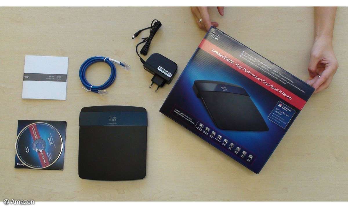 Linksys E3200 Wireless-N Dual Band 300MBit/s Router
