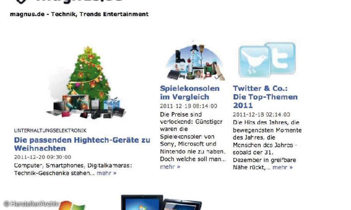 magnus.de, drucken, webdesign