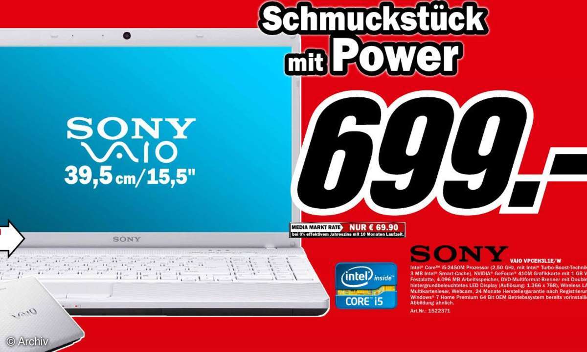 Sony VAIO VPCEH3L1E/W