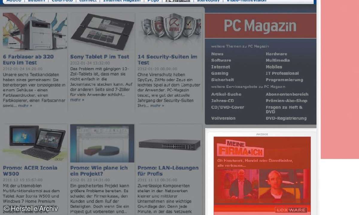werbung, internet, web