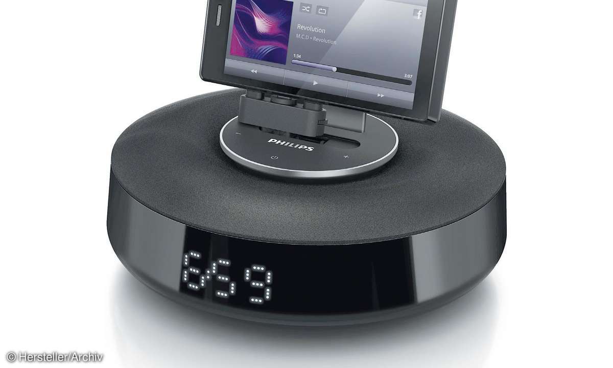 Philips Fidelio AS111, ipod, dockingstation