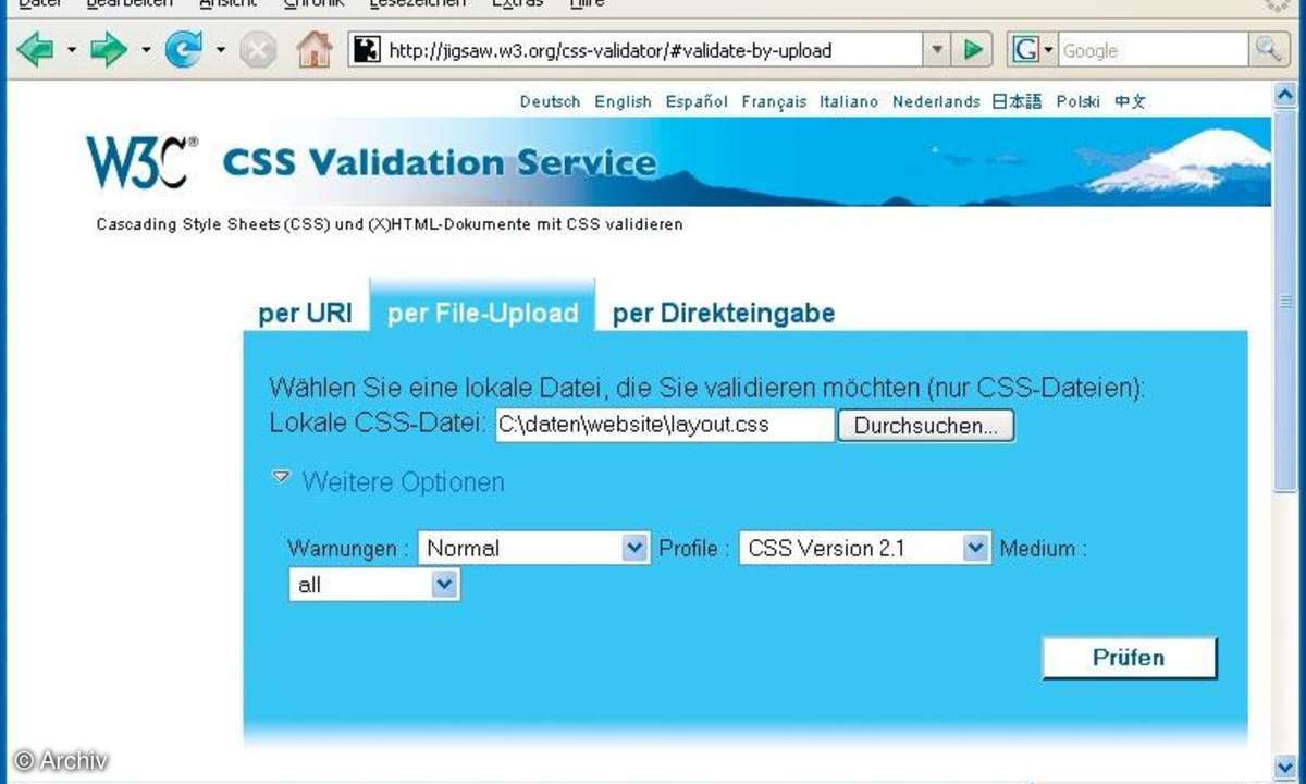CSS-Akademie