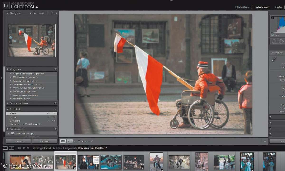 Adobe Photoshop Lightroom 4, software, tools