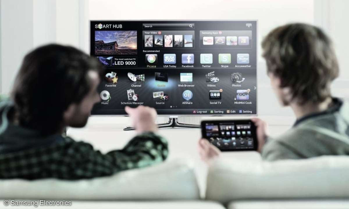 Internet im Fernseher