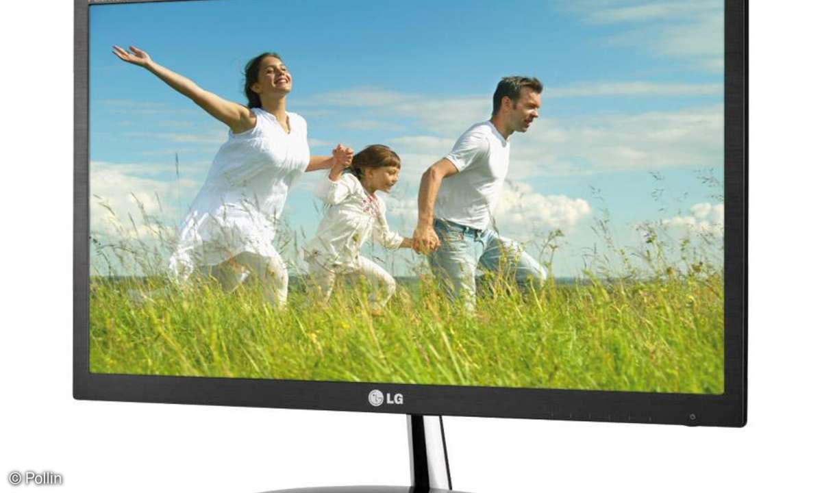 Pollin: 23" TFT/LED-Flachbildschirm LG E2351VR-B
