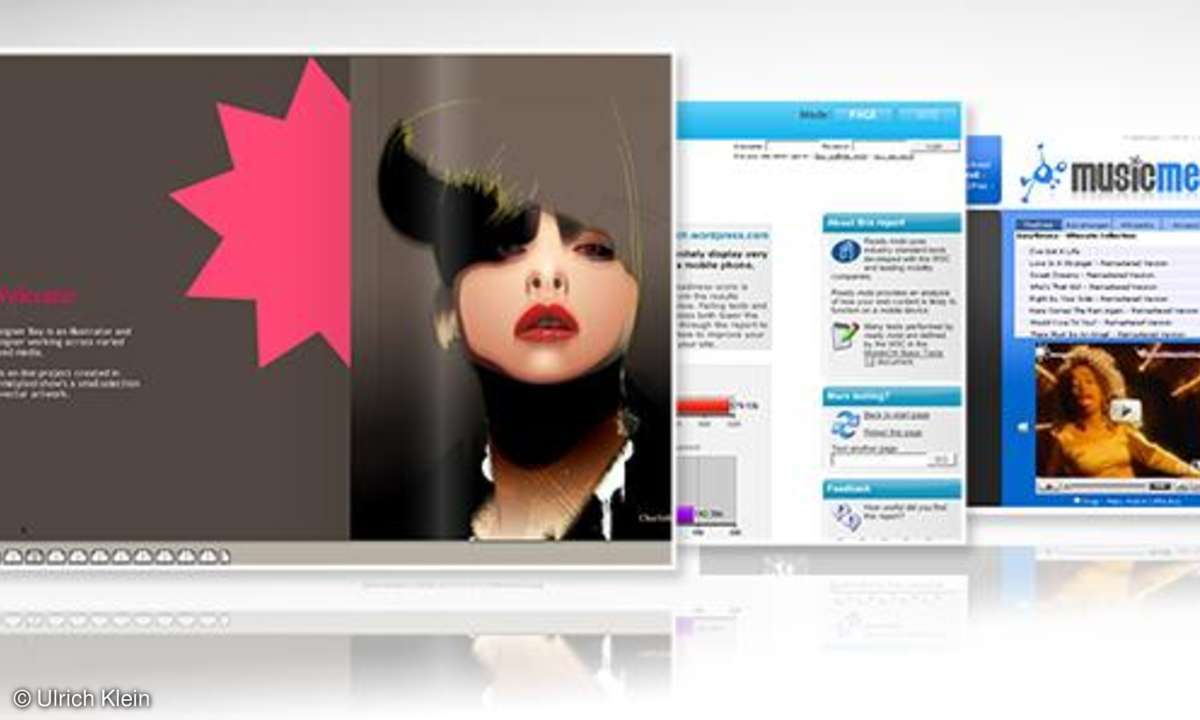 Coole Websites: musicmesh, Ready mobi, formatpixel