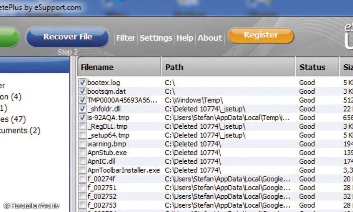 software, tools, system, Undelete Plus
