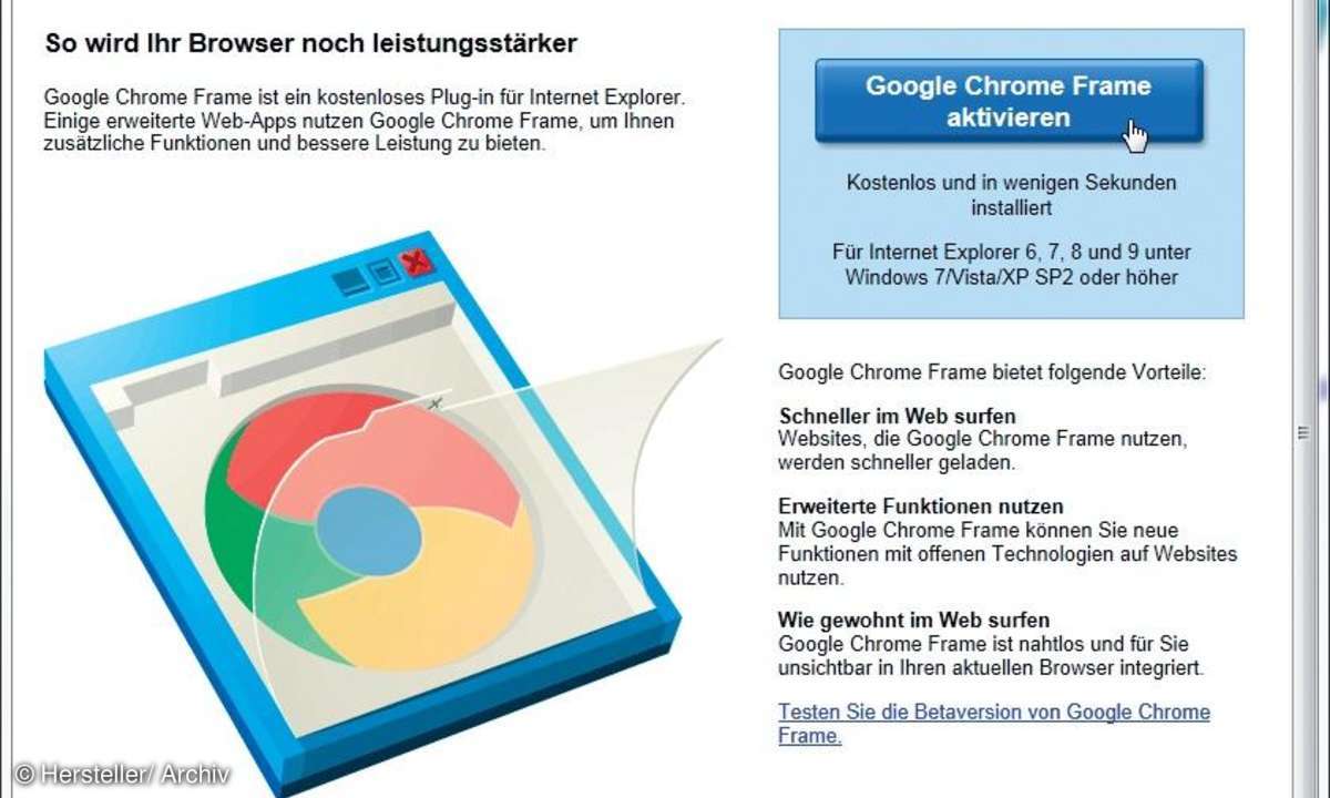 Google Chrome Frame