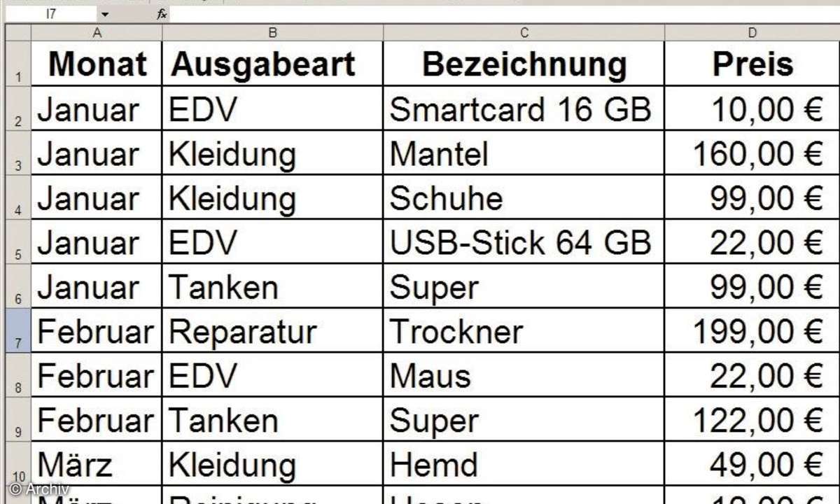 Excel-Tipp: Verwenden von Pivot-Tabellen