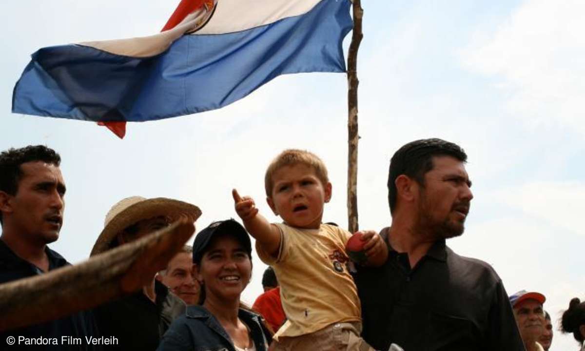 Die paraguayischen Kleinbauern wehren sich mit aller Macht gegen den industriellen Anbau von genetisch verändertem Soja.