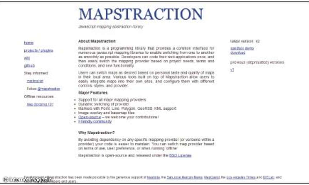 Eigene Karten mit Mapstraction erstellen
