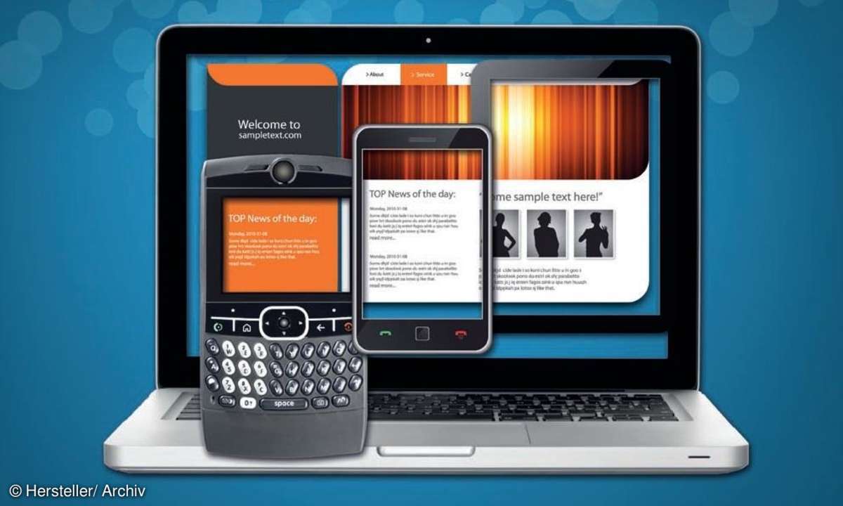 Mobile Webseiten mit jQuery Mobile