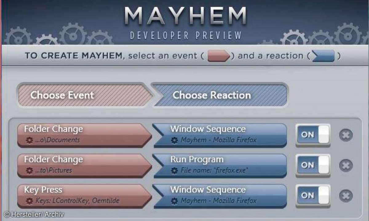 Makro-Programm Mayhem