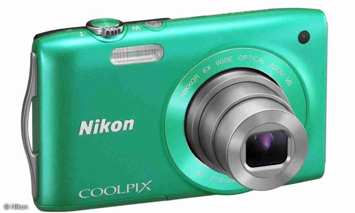 Nikon Coolpix S3300 - günstige Kompaktkamera in acht Farben
