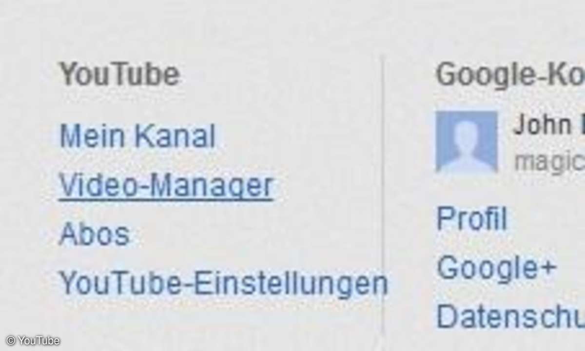 YouTube Video-Manager