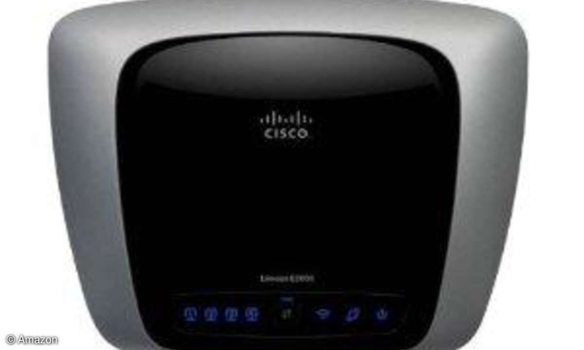 Linksys E2000-EW Wireless-N Dual Band 300 Mbit Router mit 4 Port Gigabit-Switch