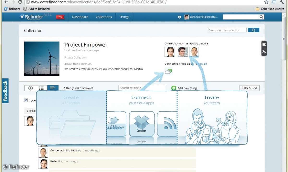 Refinder: Ordnung in der Dropbox