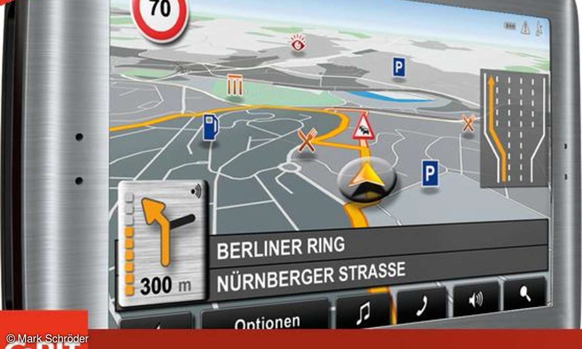 Sprachgesteuerte Navis