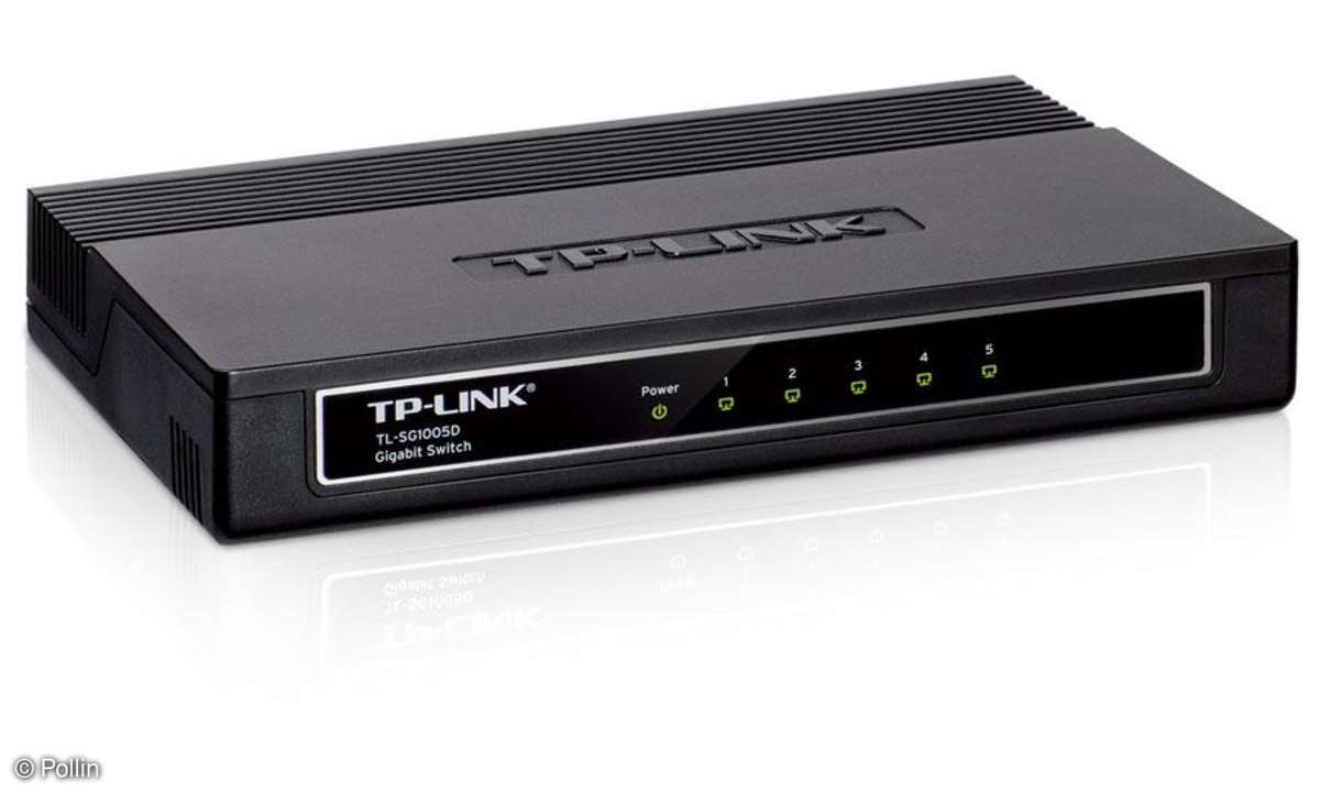 Pollin: Gigabit Netzwerk-Switch TP-Link