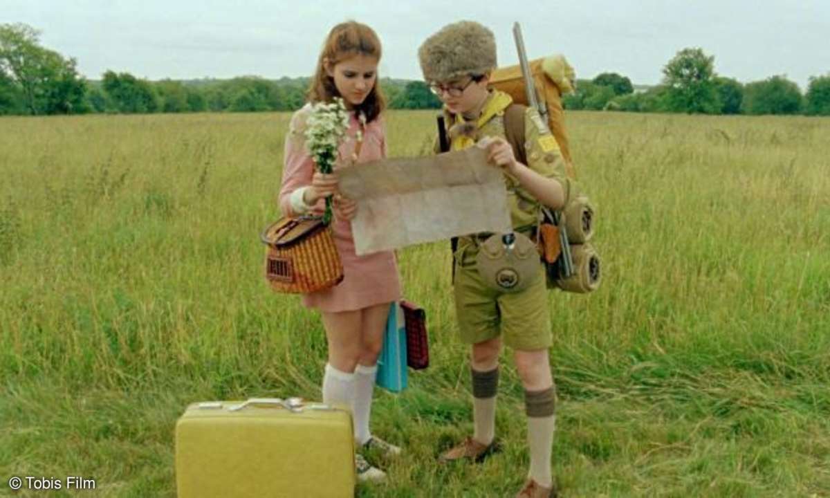Kleine Leute, große Liebe: Sam (Jared Gilman) und Suzy (Kara Hayward) laufen weg, um zueinander zu finden.