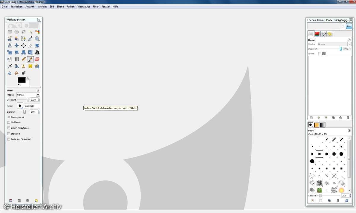 Gimp Screenshot