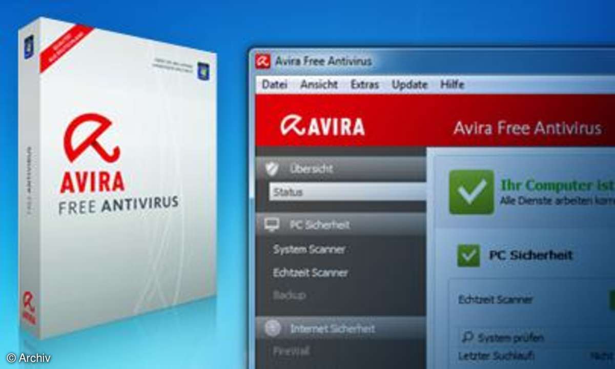 Avira Free Antivirus - Installation und erste Schritte