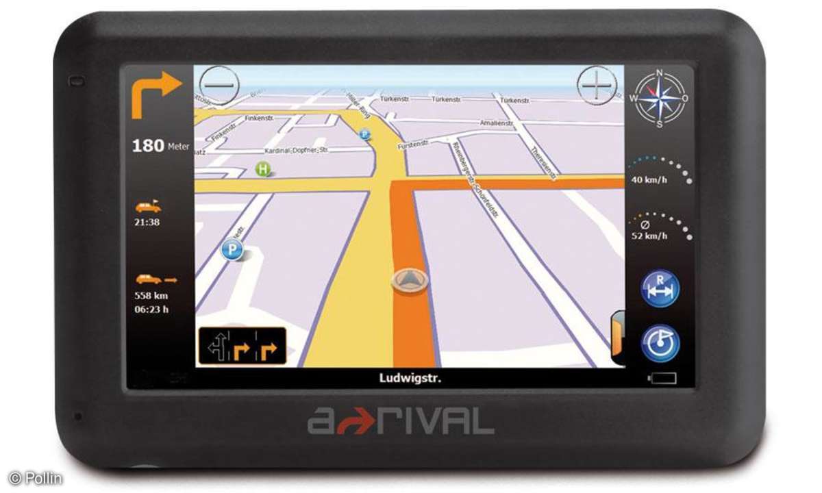 Pollin: Navigationssystem A-RIVAL NAV-PNU43