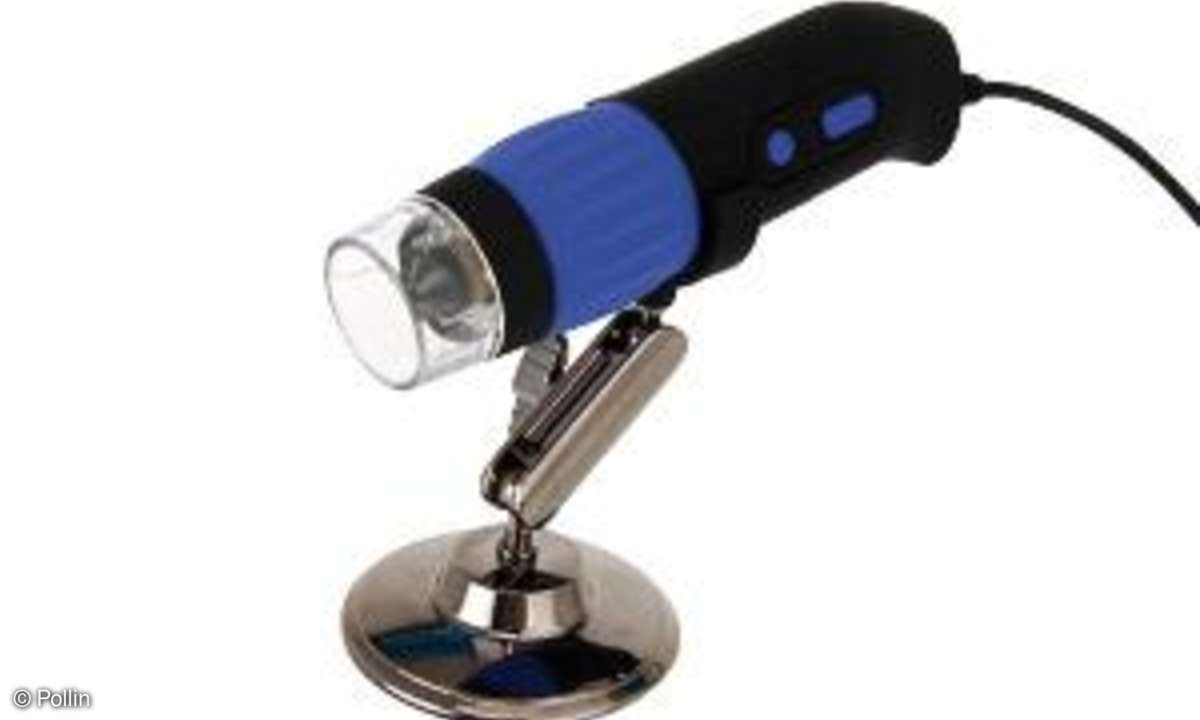 Pollin: USB Mikroskop-Farbkamera DP-M07
