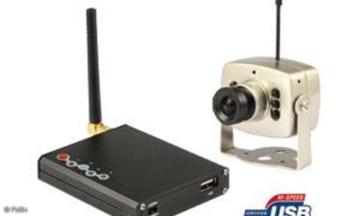 Pollin: USB-Funkkamera 2,4 GHz