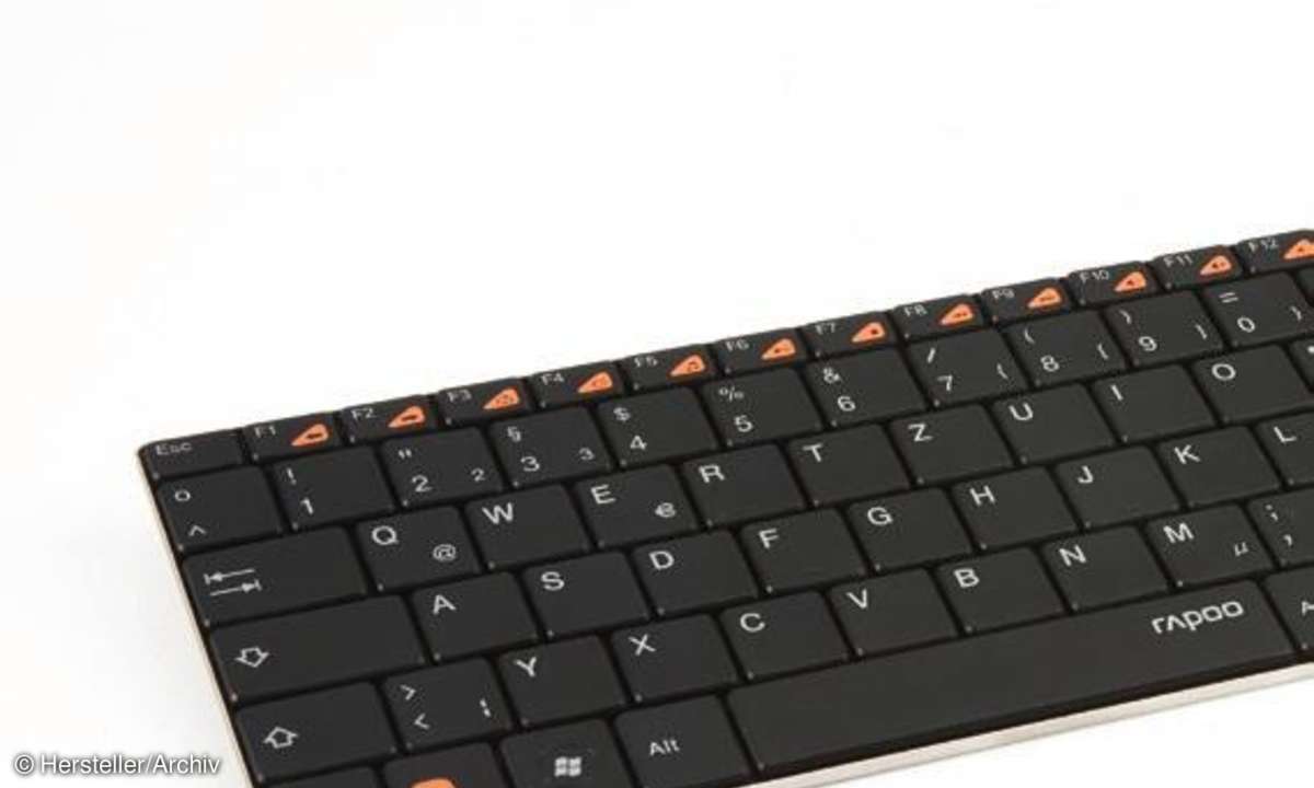 Rapoo E9080 Wireless Touchpad Keyboard