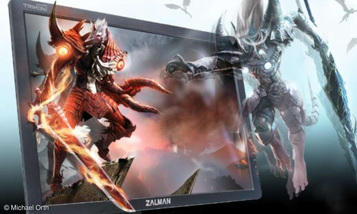 Zalman ZM-M220W 3D-Monitor