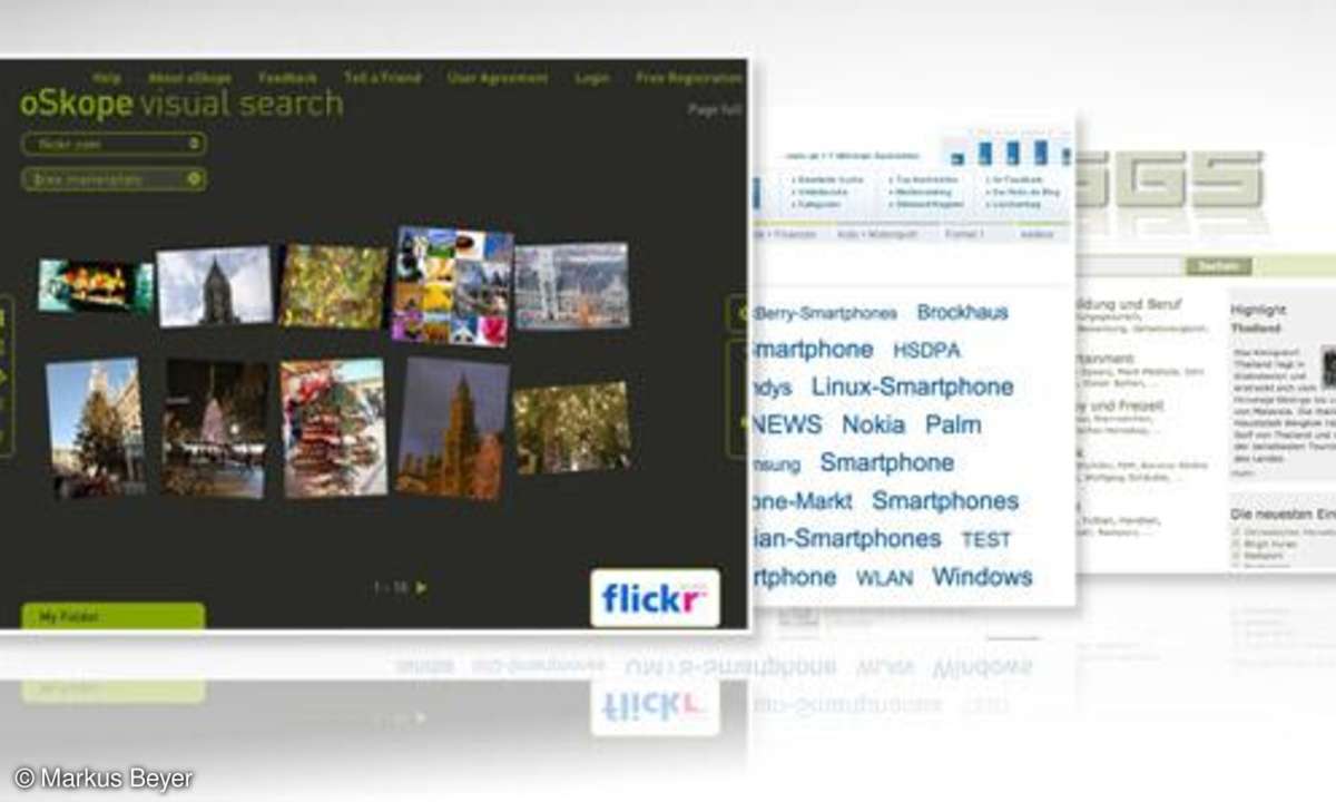 Coole Websites: Yaggs.de, findo.de, oSkope.com