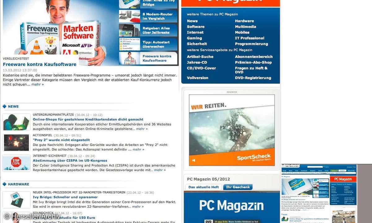 CSS für mobile Webseite