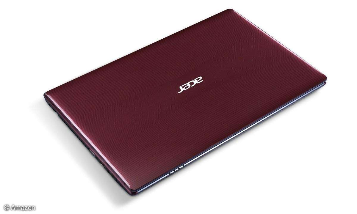 Acer Aspire Style 5755G-52458G50Mtrs Notebook in rot, geschlossen