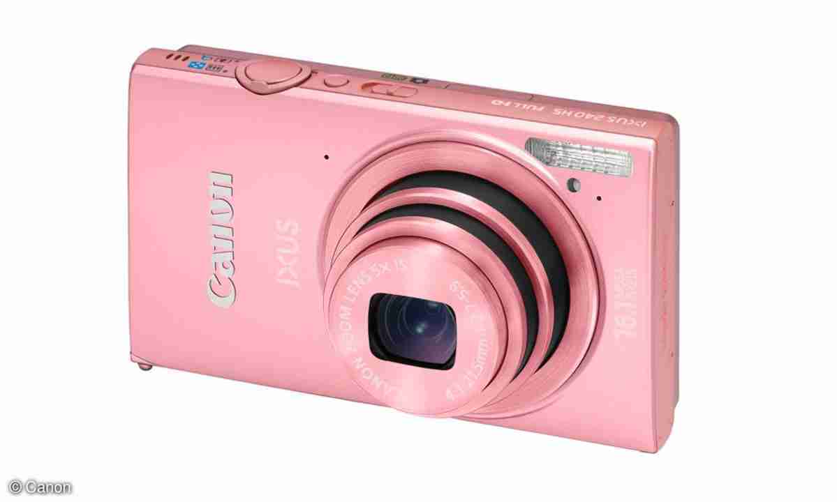 Canon Ixus 240 HS - Digitalkamera mit Touchscreen im Test
